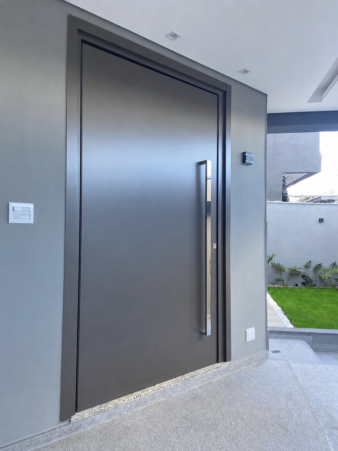 Modelo Porta Lisa, porta em ACM THE DOOR