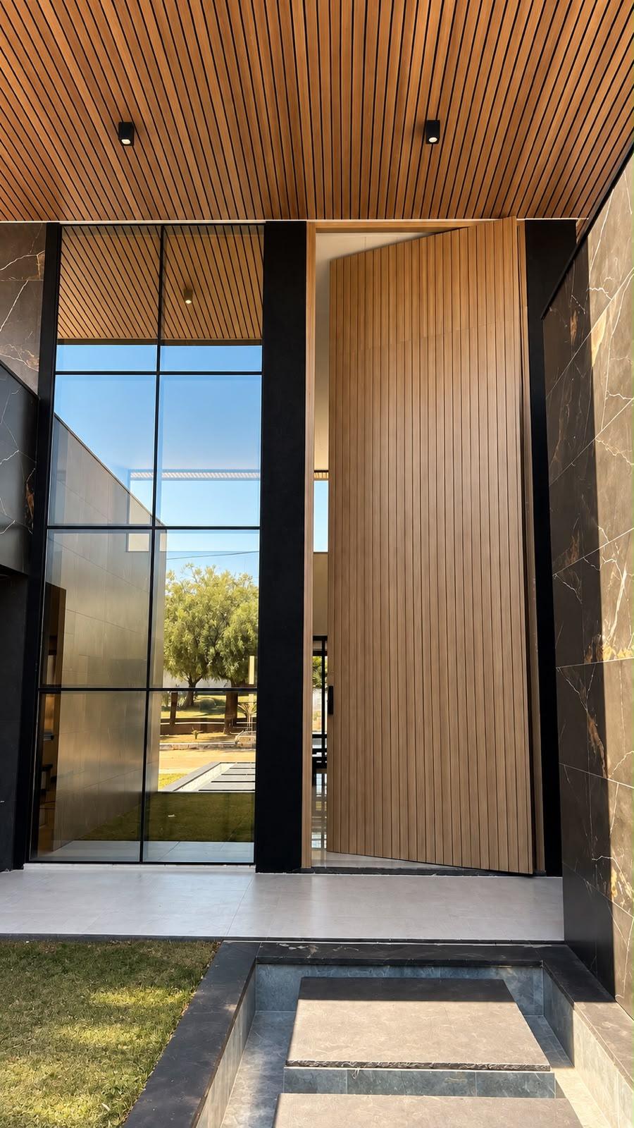 Modelo Porta Ripada, porta em ACM THE DOOR